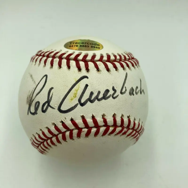 Red Auerbach Signed Major League Baseball Boston Celtics With JSA COA