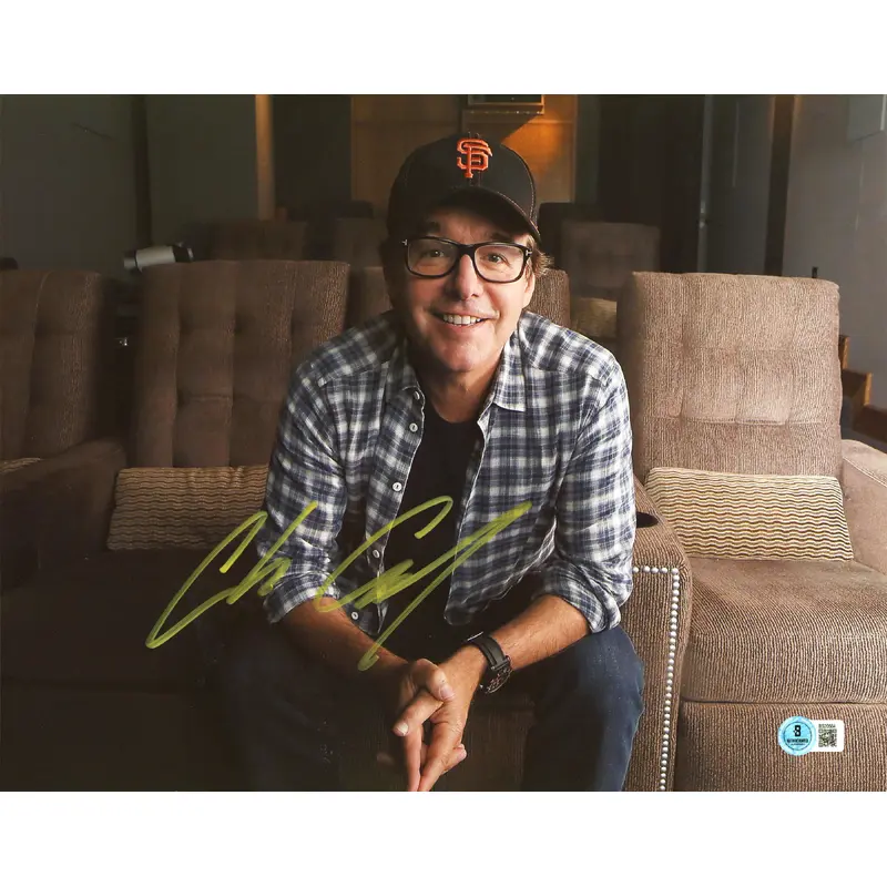 Chris Columbus Home Alone Authentic Signed 11x14 Horizontal Photo BAS #BS20564