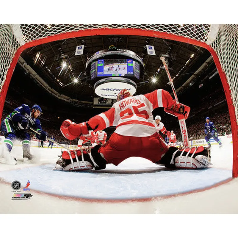 Jimmy Howard "Netcam Action" (2010) Detroit Red Wings Premium Poster - Photofile 16x20