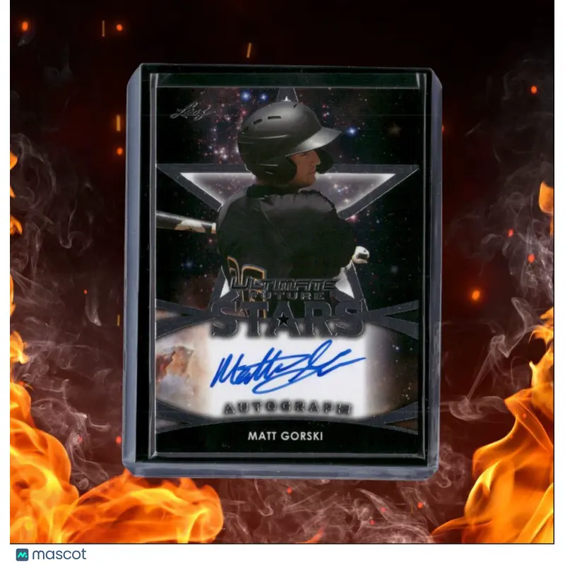 2019 Leaf Ultimate Matt Gorski Future Stars Prospect Auto #FS-MG1