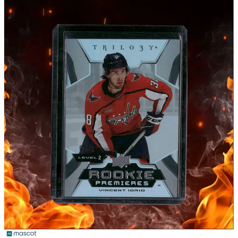2023-24 Upper Deck Trilogy Vincent Iorio Level 2 Rookie 652/699 #182