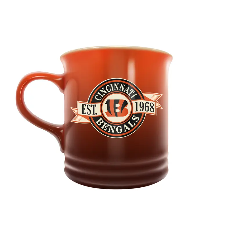 NFL Cincinnati Bengals 14 oz Stoneware Mug Banner Design