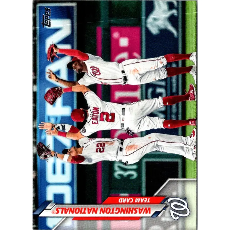 2020 Topps Blue Washington Nationals #329