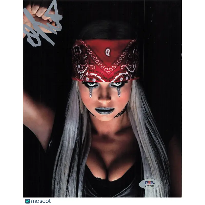 Liv Morgan Signed photo PSA Wrestling