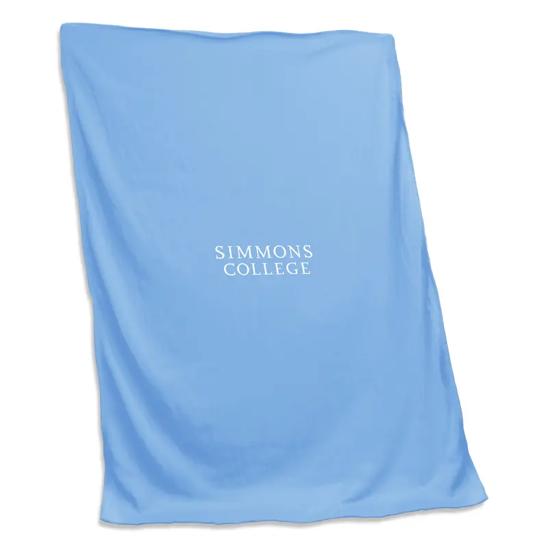 Simmons College Sweatshirt Blanket (Screened)