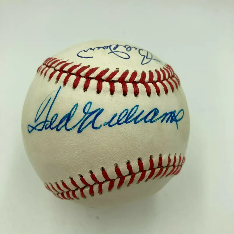 Ted Williams Carl Yastrzemski Boston Red Sox HOF Signed Baseball JSA COA