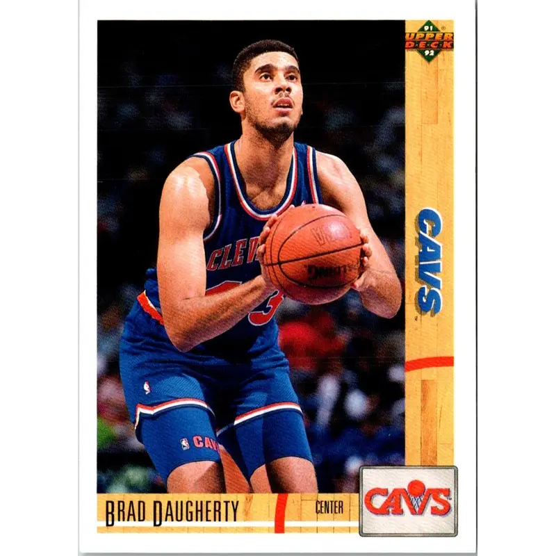 1991 Upper Deck International Italian Brad Daugherty #42