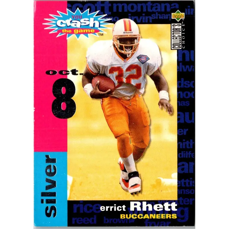 1995 Collector's Choice You Crash the Game Silver Errict Rhett #C20A