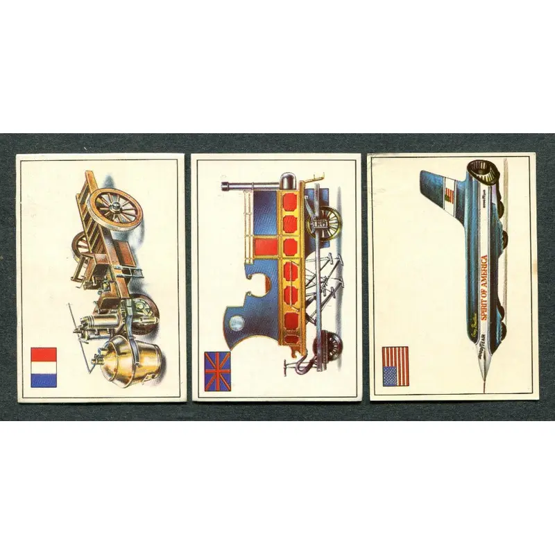 1970s Top Sellers Ltd. Famous Cars Complete Set (285) EX/MT NM