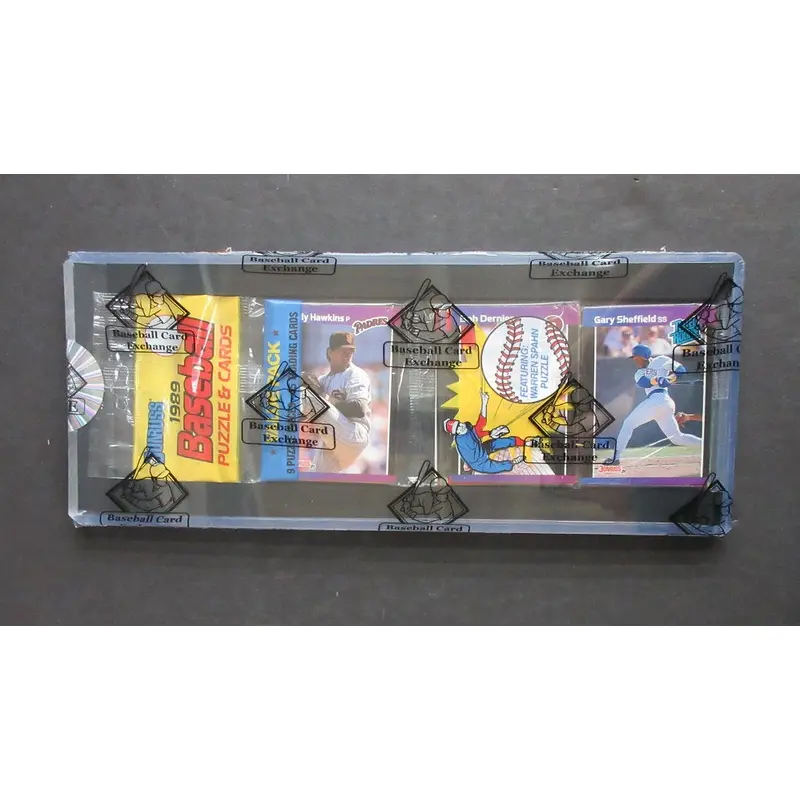 1989 Donruss Baseball Unopened Rack Pack (BBCE) (Sheffield Top)