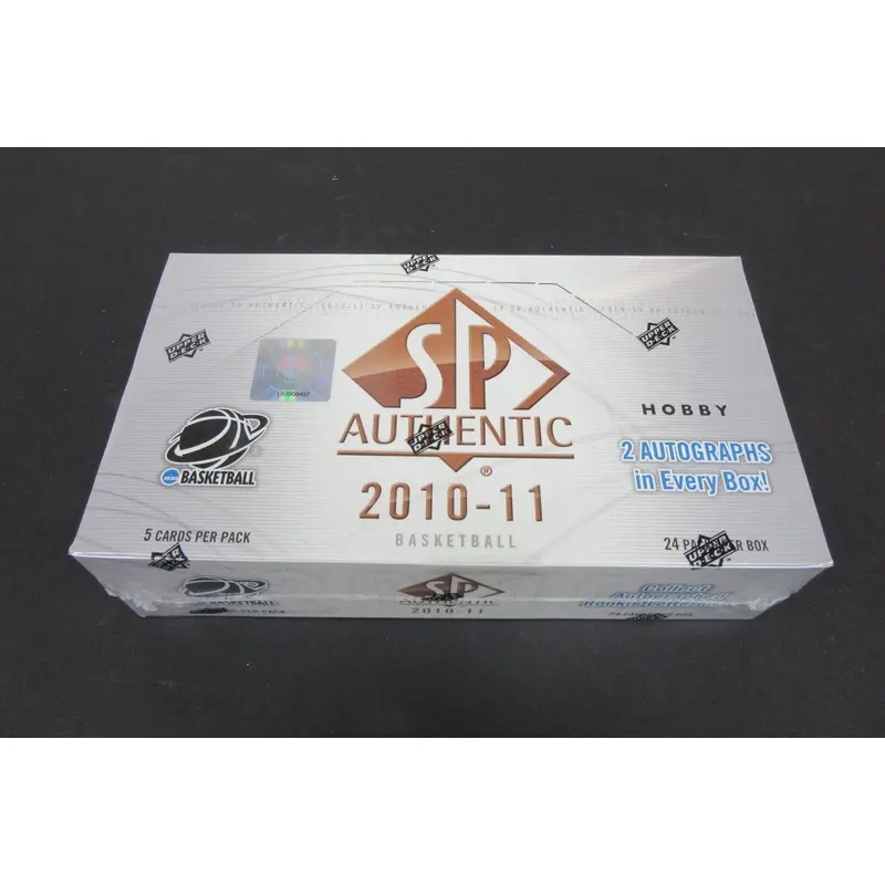 2010/11 Upper Deck SP Authentic Basketball Box (Hobby)