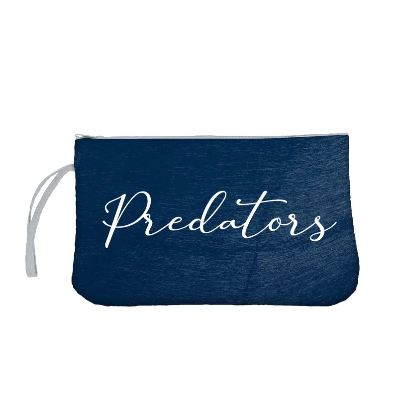 Nashville Predators Script Crosshatch Wristlet