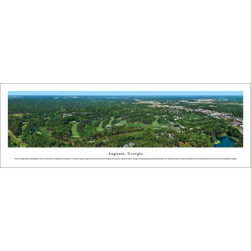 Augusta National Golf Club (Augusta, GA) Aerial Panorama - Blakeway Worldwide