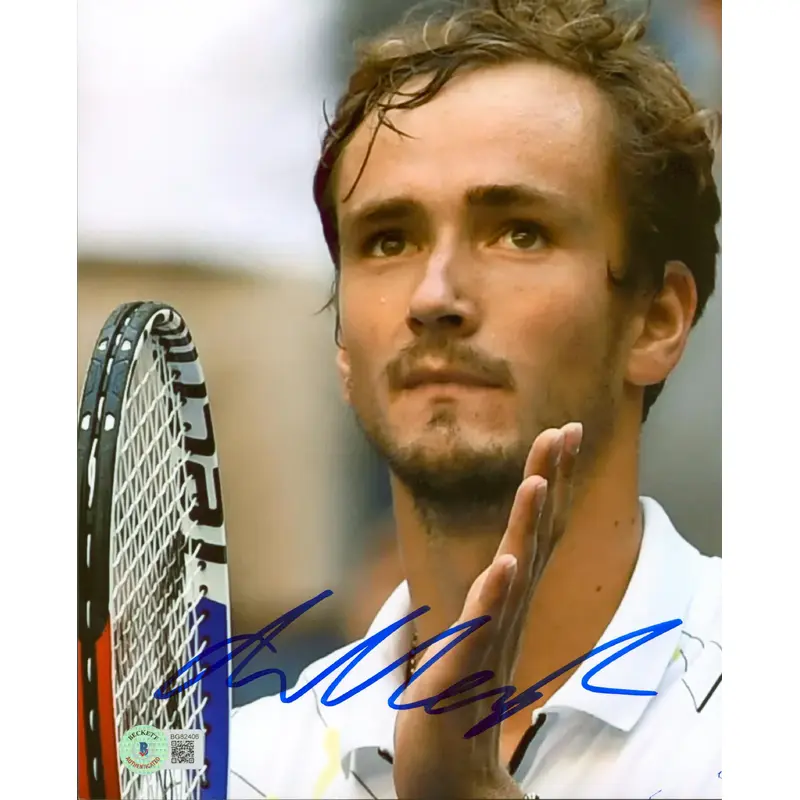 Daniil Medvedev Authentic Signed 8x10 Photo Autographed BAS #BG82406