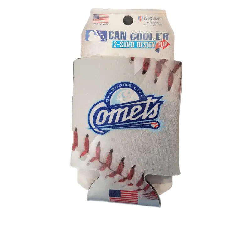 OKC Comets 12oz Baseball Can Cooler