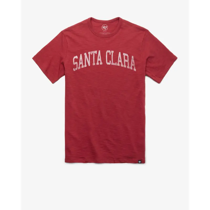 SANTA CLARA BRONCOS CLASSIC BLOCK '47 SCRUM TEE