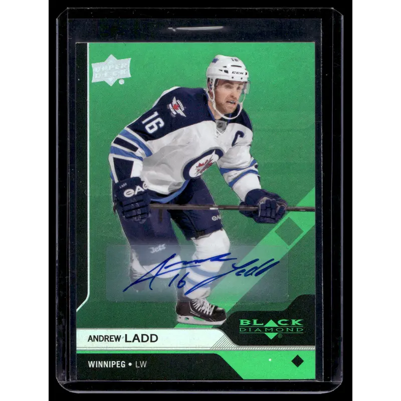 2013-14 Upper Deck Black Diamond - Emerald - Andrew Ladd #26 /10