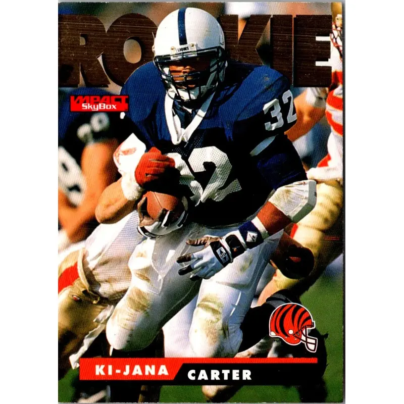 1995 SkyBox Impact Ki-Jana Carter #169 Rookie