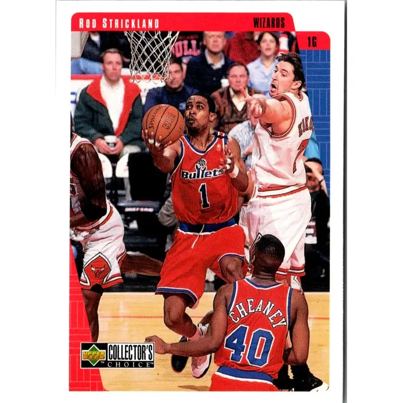 1997 Collector's Choice Rod Strickland #153