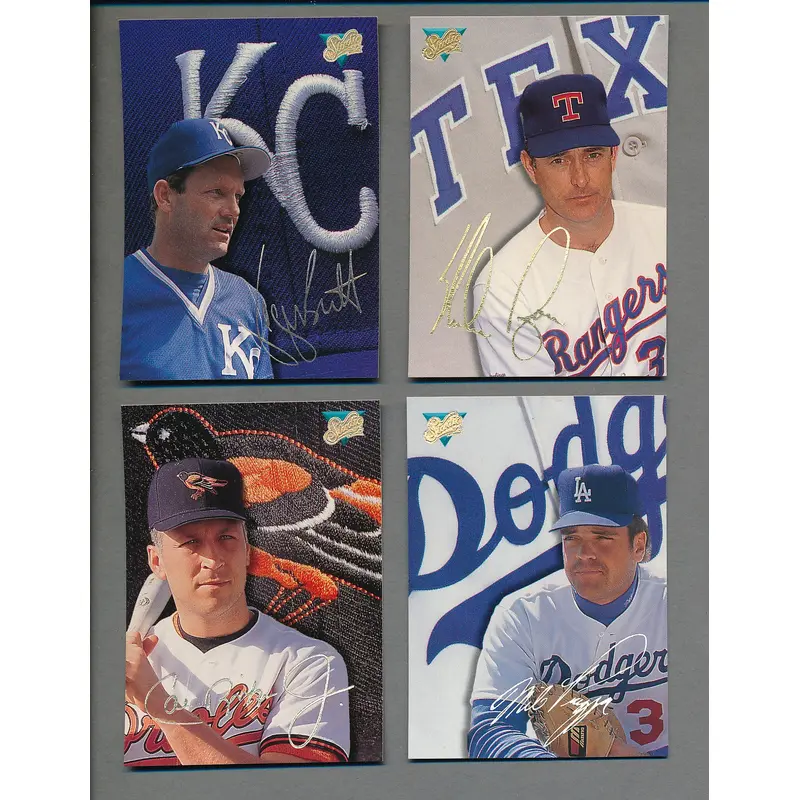 1993 Leaf Studio Baseball Complete Set (w/ Inserts) (220)  NM/MT MT