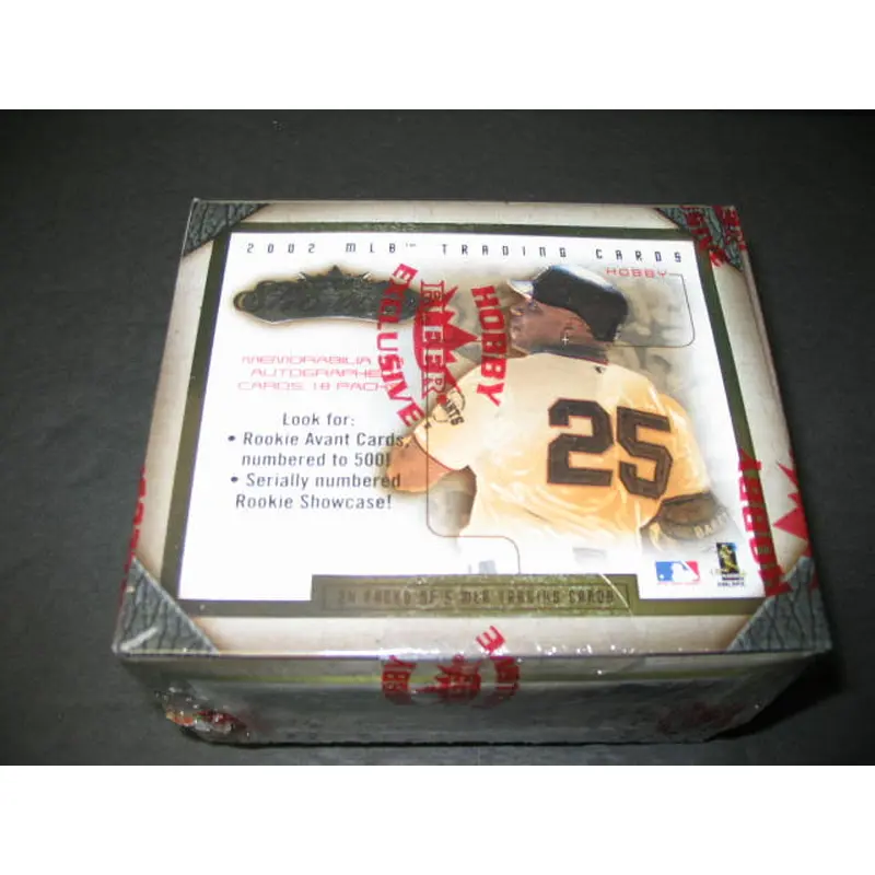 2002 Fleer Showcase Baseball Box (Hobby)