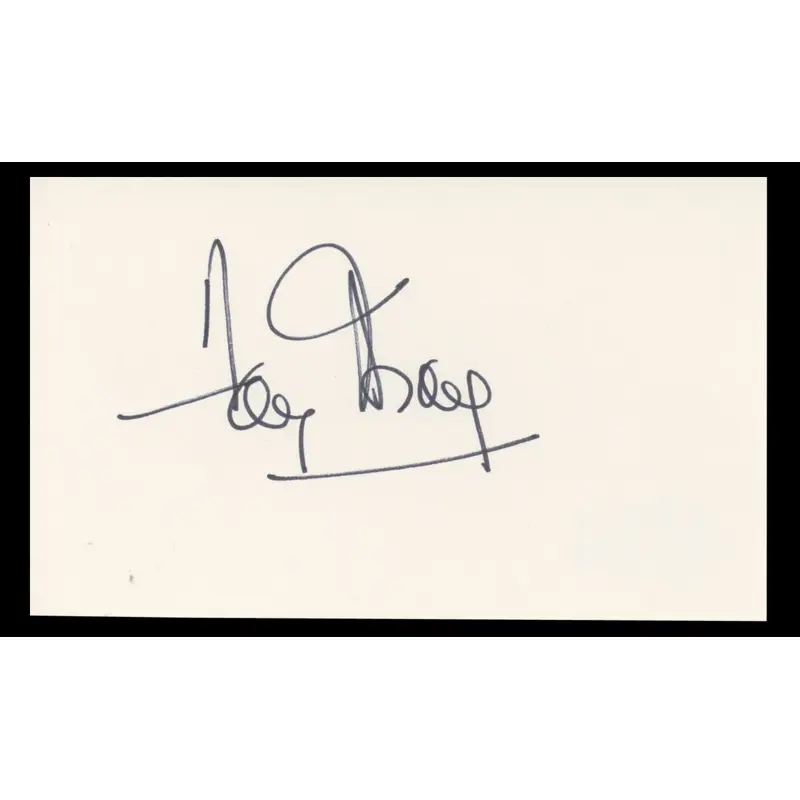 Fay Wray King Kong Authentic Signed 3x5 Index Card Autographed BAS #BT01223