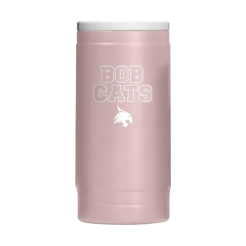 Texas State 12oz Stencil Powdercoat SlimCan Coolie