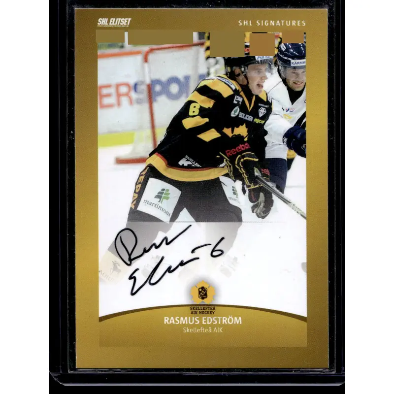 2011-12 SHL Signatures - Rasmus Edstrm