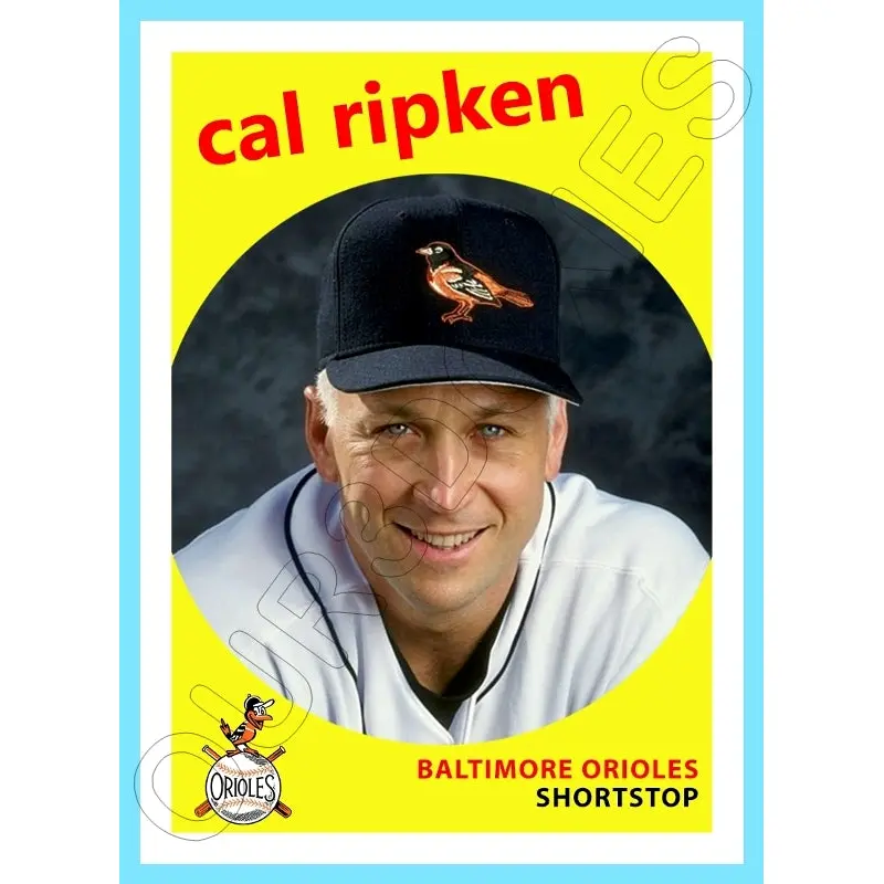 Cal Ripken 1959 Topps Custom Card - 4173