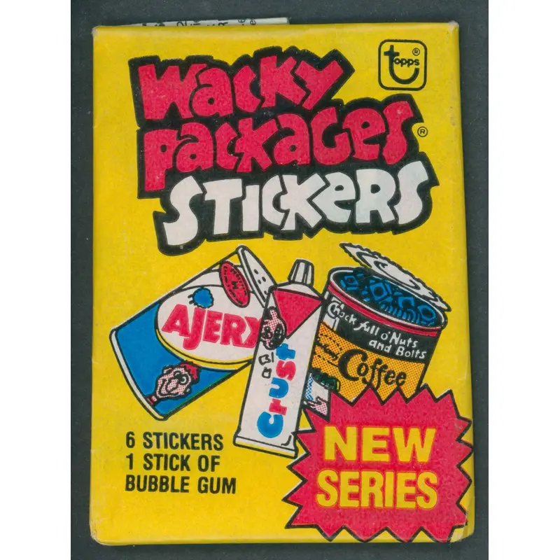 1979 Topps Wacky Packages Unopened Series 2 Wax Pack