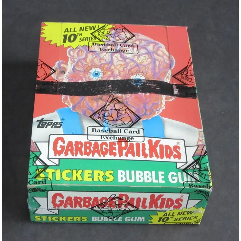 1987 Topps Garbage Pail Kids Series 10 Unopened Wax Box (w/o price) (X-Out) (Poster) (BBCE)