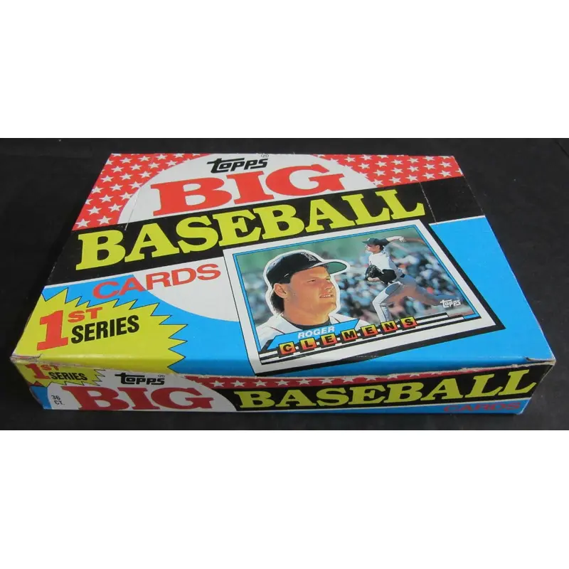 1989 Topps Big Baseball 1st Series Unopened Box