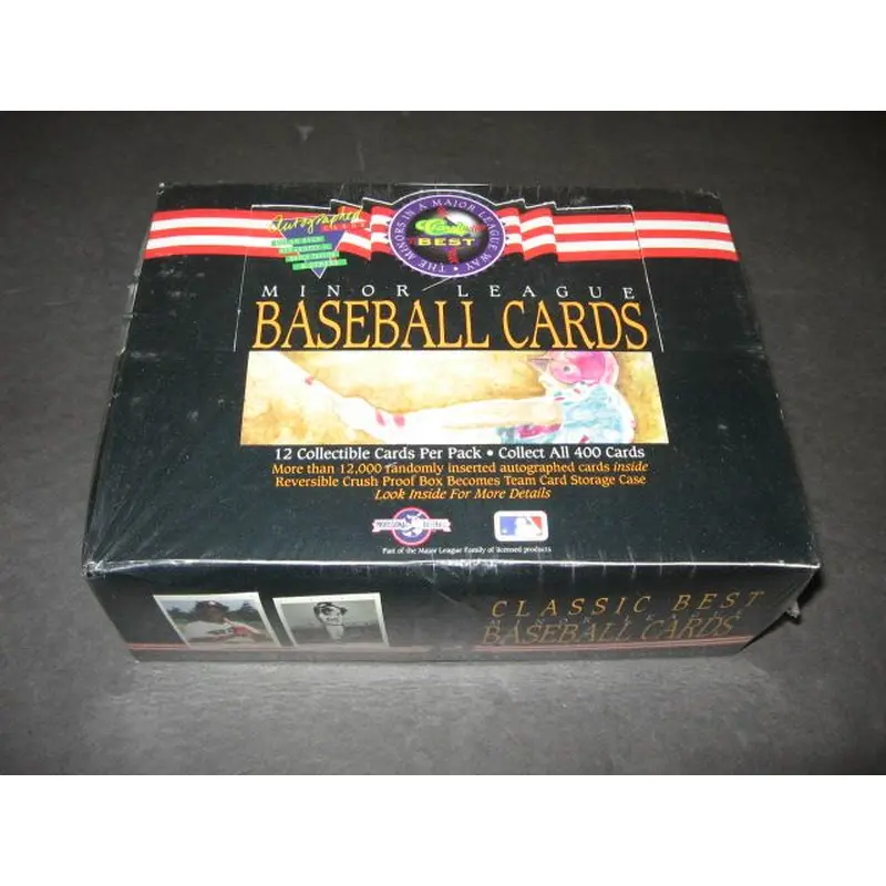1992 Classic Best Minor League Baseball Box