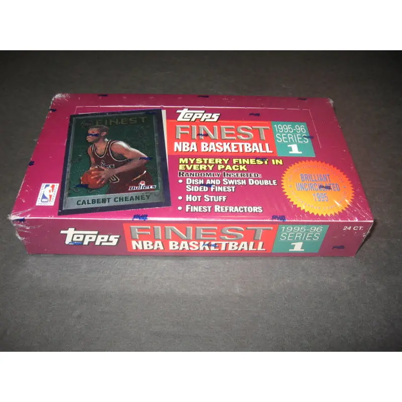 1995/96 Topps Finest Basketball Series 1 Box (Hobby)