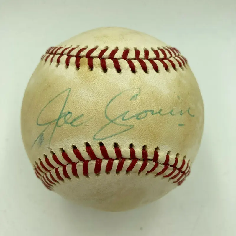 Joe Cronin Single Signed Autographed Vintage American League Baseball JSA COA