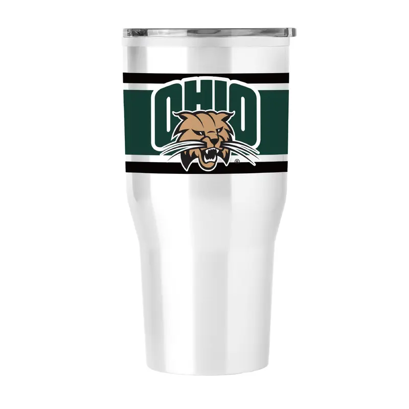 Ohio Bobcats 30oz Stripe Fusion Tumbler