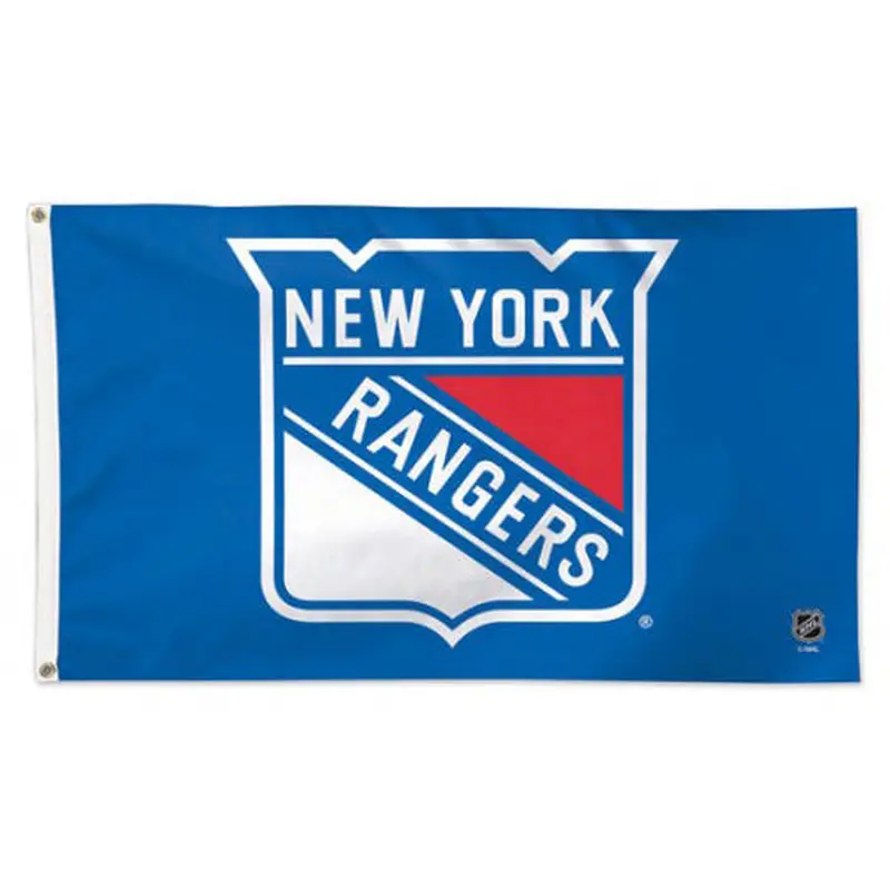 New York Rangers Official NHL Hockey Deluxe-Edition 3'x5' Flag - Wincraft Inc.