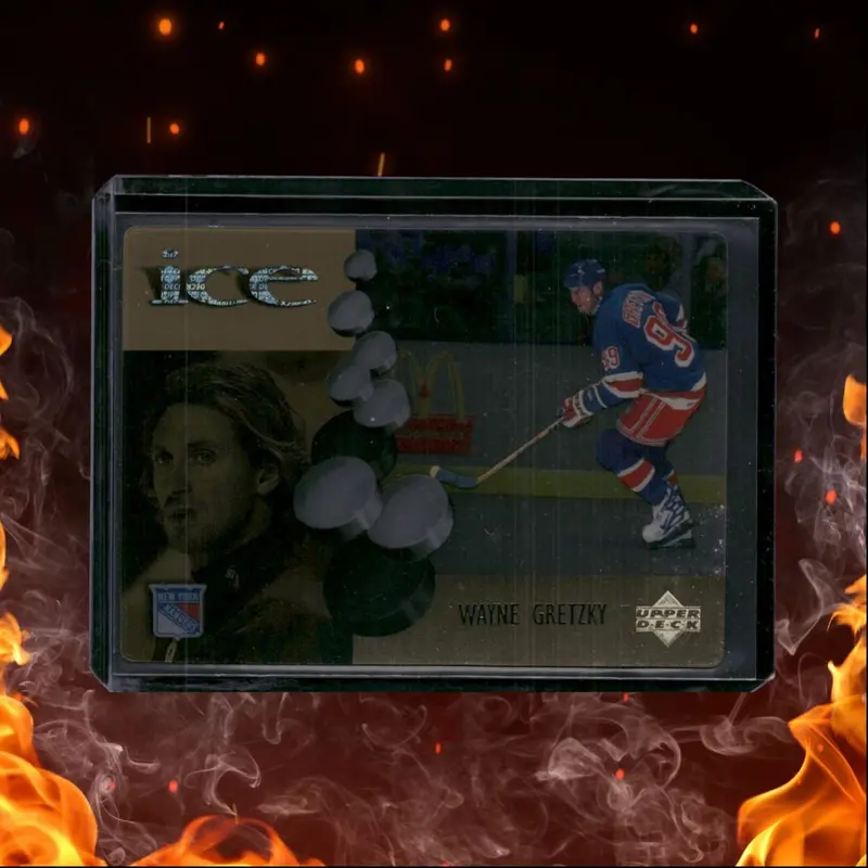 1998-99 Upper Deck Mcdonald's Wayne Gretzky Ice Gold Clear #MCD 1