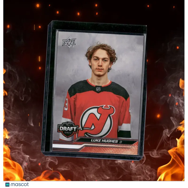2023-24 Upper Deck 1st Round Rookies Luke Hughes #750