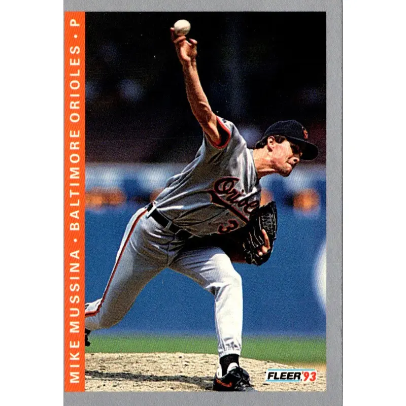 1993 Fleer Mike Mussina #172