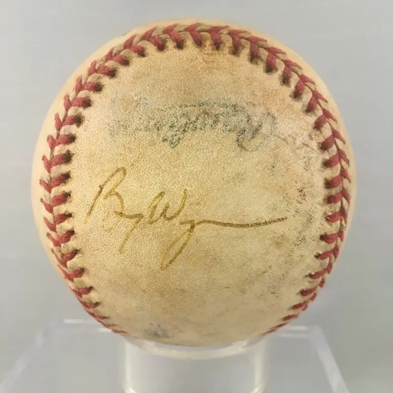 Billy Wagner Signed Game Used National League Baseball PSA DNA COA