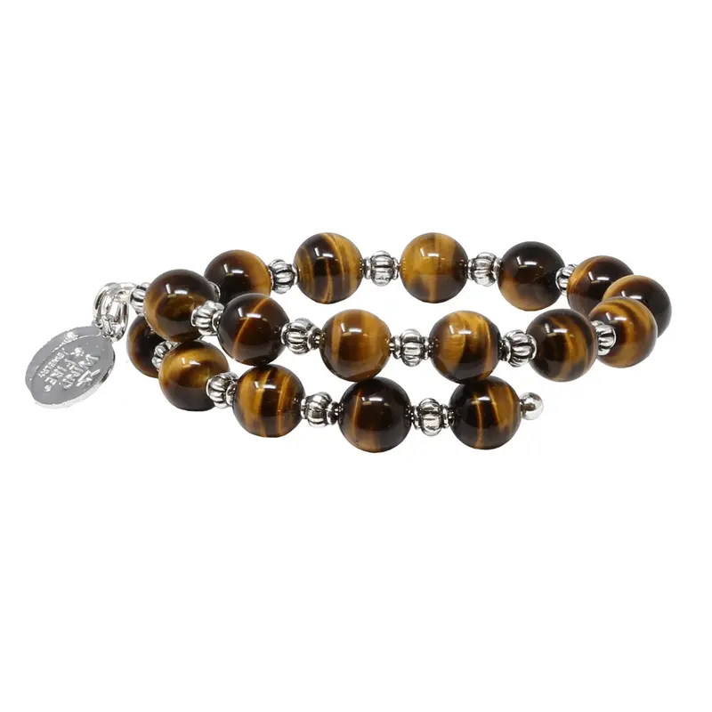 Tiger's Eye Wrap Bracelet