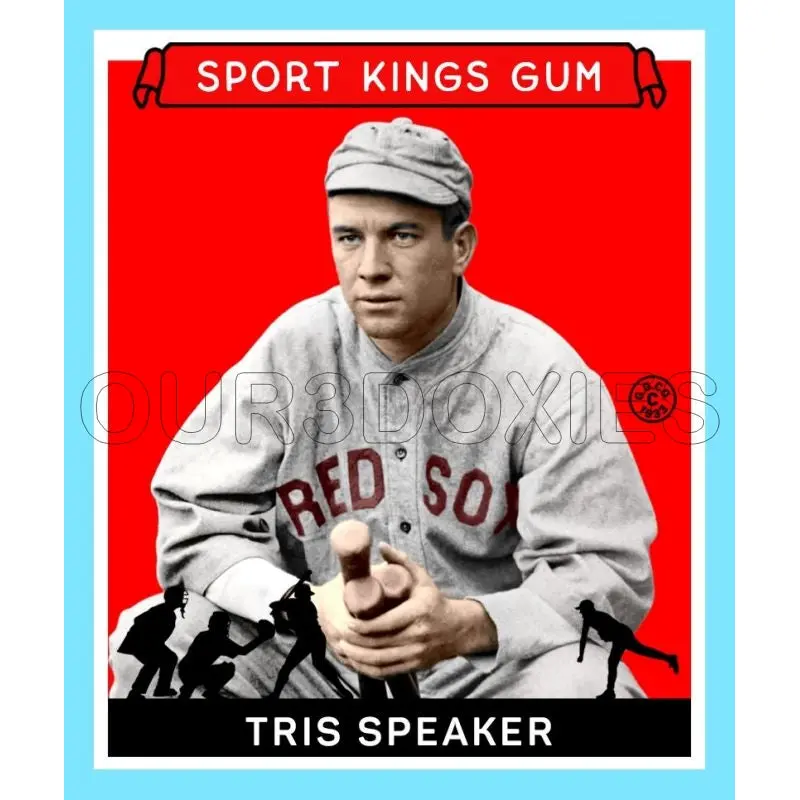 Tris Speaker 1933 Goudey Sport Kings Custom Card - 3700