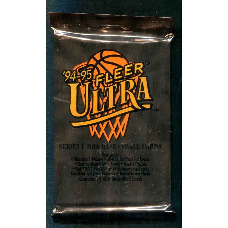 1994/95 Fleer Ultra Basketball Unopened Series 1 Pack (14)