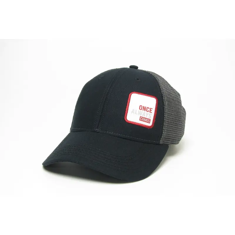 Always a Coug Black Trucker Hat