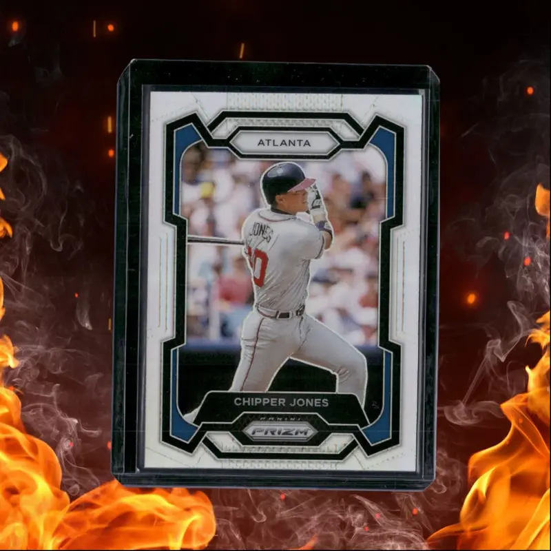 2024 Panini Prizm Chipper Jones Legends Silver Prizm #15