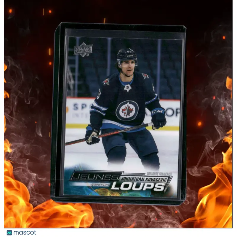 2022-23 Upper Deck Johnny Kovacevic Young Guns French Rookie #223