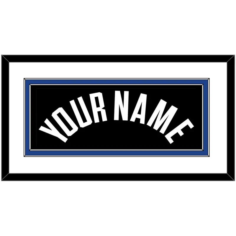 Los Angeles Name - Black Statement (2017-2022) - Double Mat 2