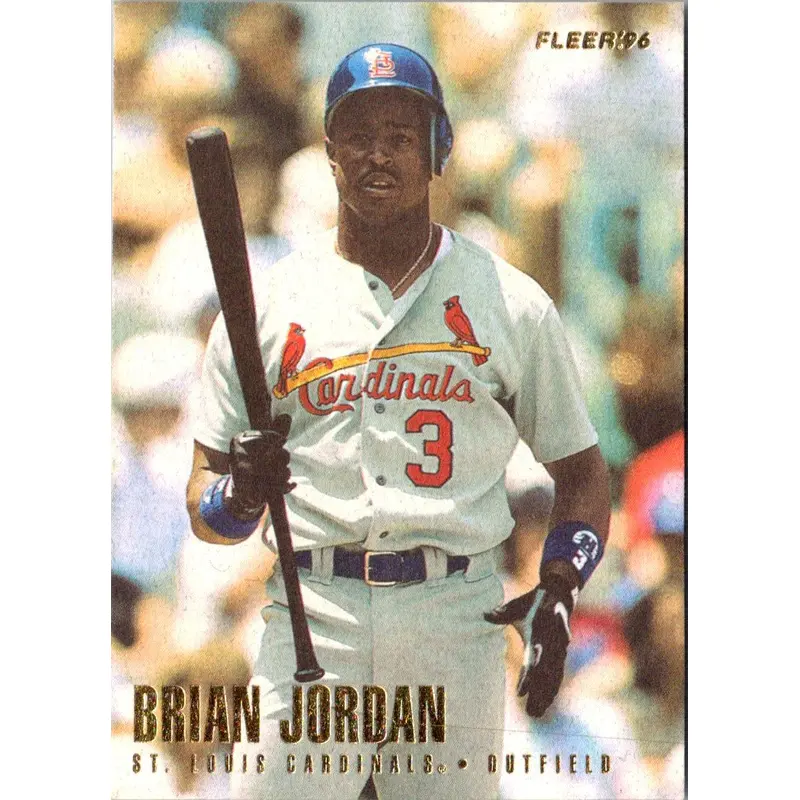 1996 Fleer Brian Jordan #545