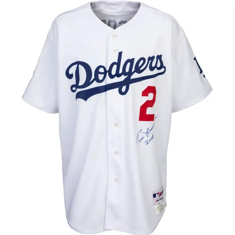 Tommy Lasorda Signed Game Used Los Angeles Dodgers Uniform Jersey Pants Beckett